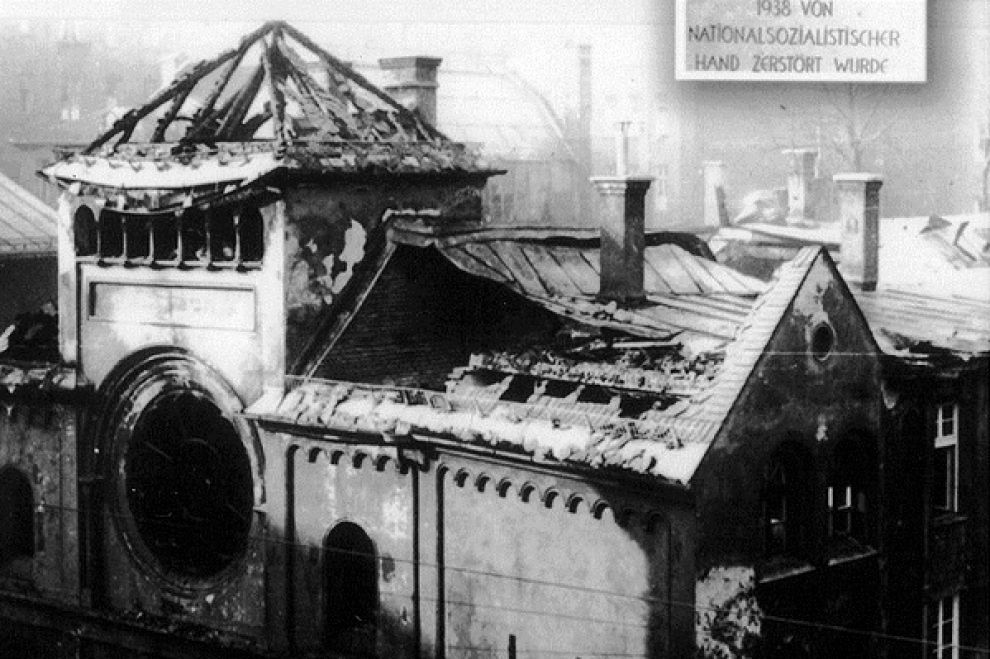 sinagoga distrutta